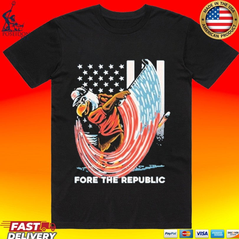 Old Row Golf Fore The Republic T-shirt