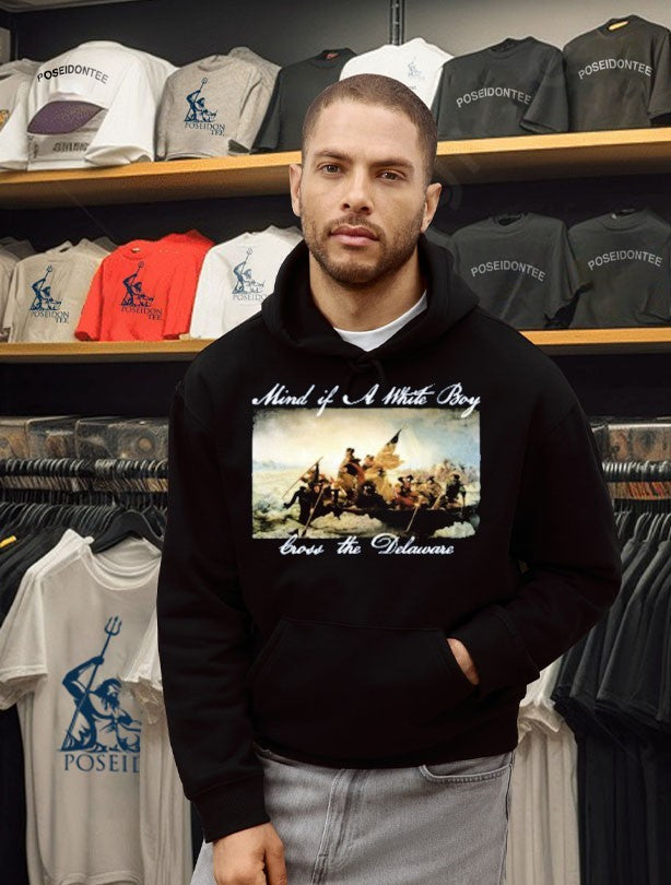 Old Row Mind If A White Boy Cross The Delaware T-shirt