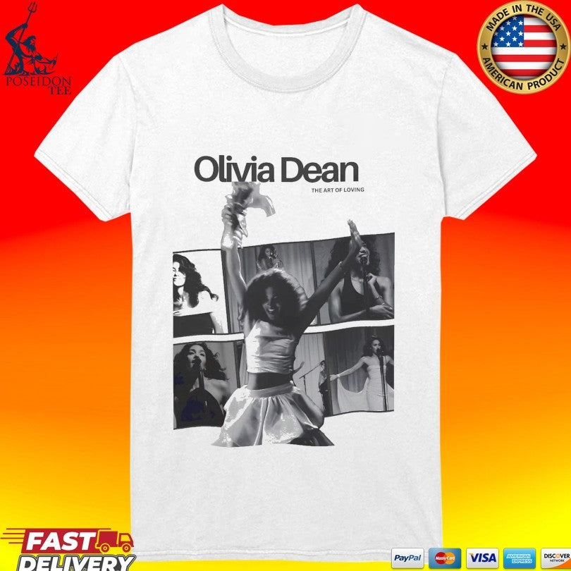Olivia Dean The Art Of Loving Portrait T-shirt