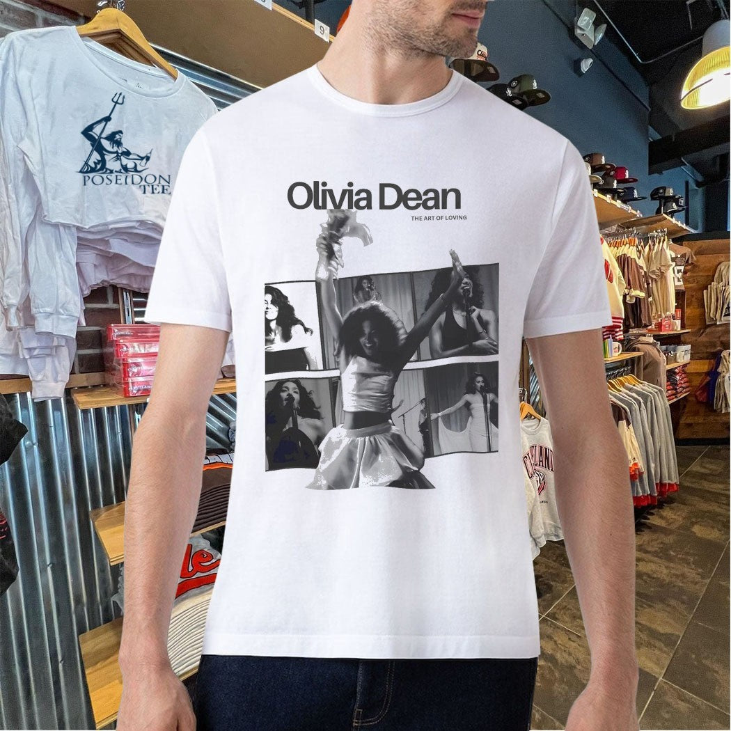 Olivia Dean The Art Of Loving Portrait T-shirt