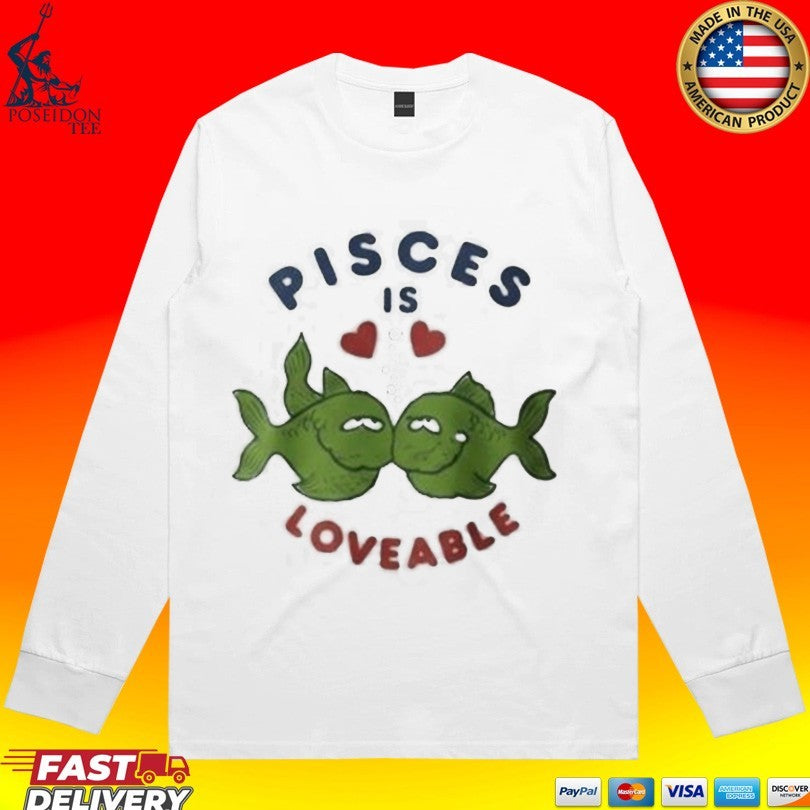 Olivia Rodrigo Pisces Is Loveable T-shirt