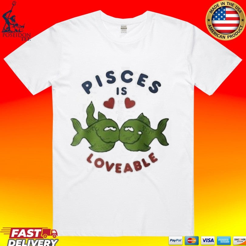 Olivia Rodrigo Pisces Is Loveable T-shirt