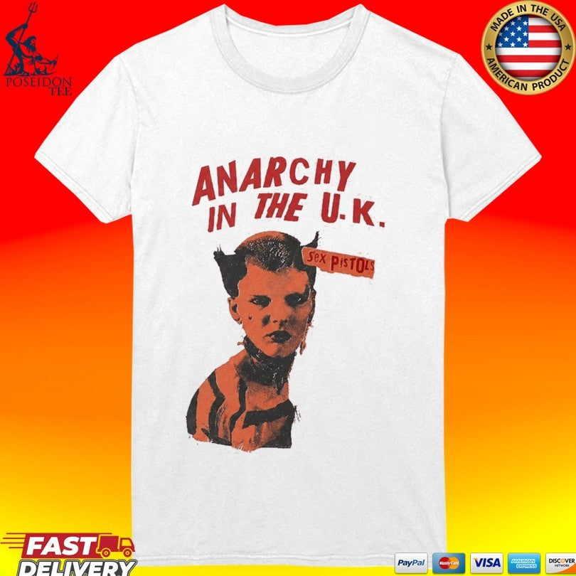 Olivia Rodrigo Sex Pistols Anarchy In The Uk T-shirt