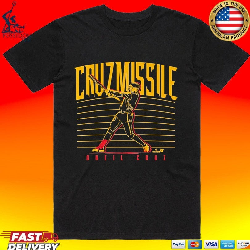 Oneil Cruz Hitting Missile T-shirt