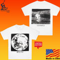 Online Ceramics Earth Moon Logo T-shirt