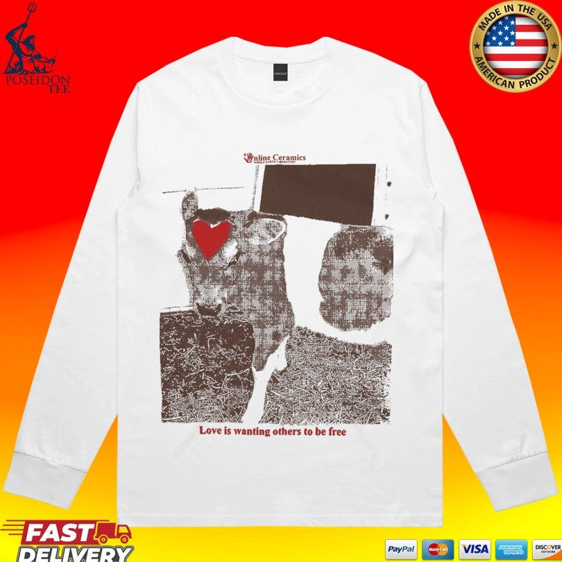 Online Ceramics Wanting Others To Be Free T-shirt
