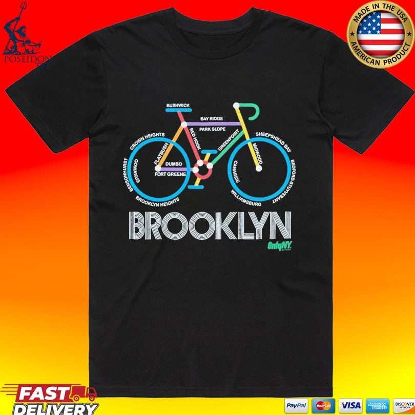 Only NY Brooklyn Cycles T-shirt