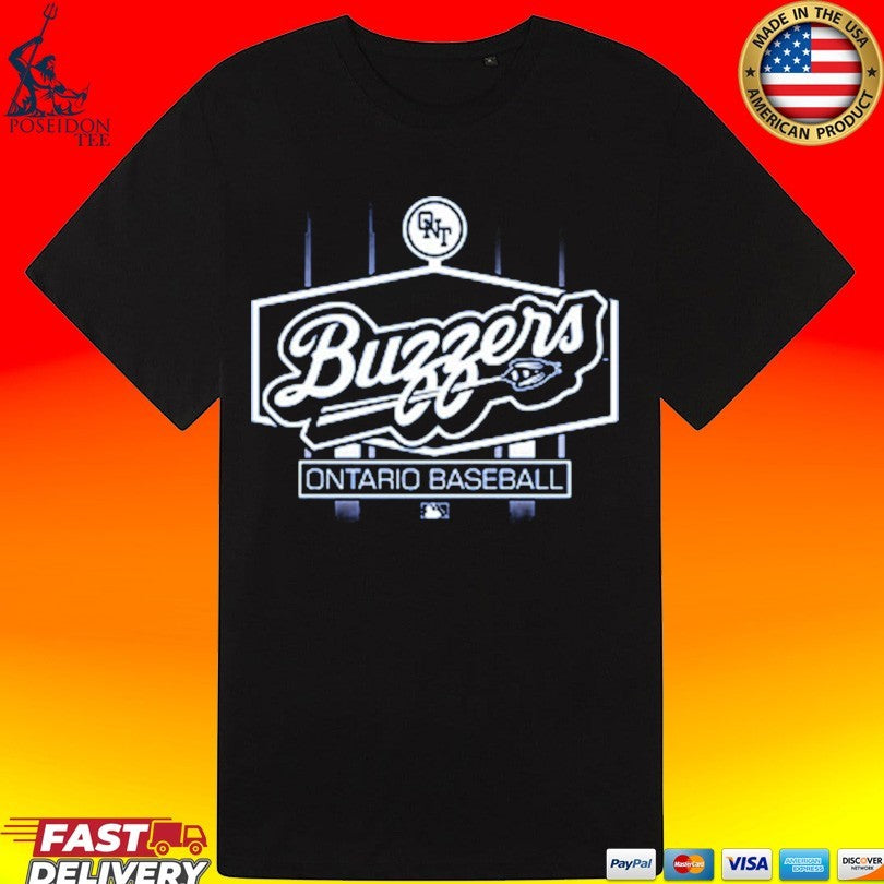 Ontario Baseball Tower Buzzers T-shirt