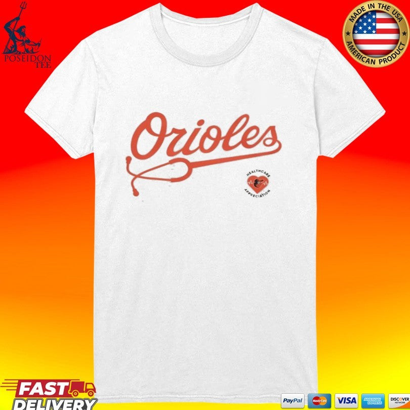 Orioles Healthcare Appreciation Night 2026 Stadium Inspired T-shirt