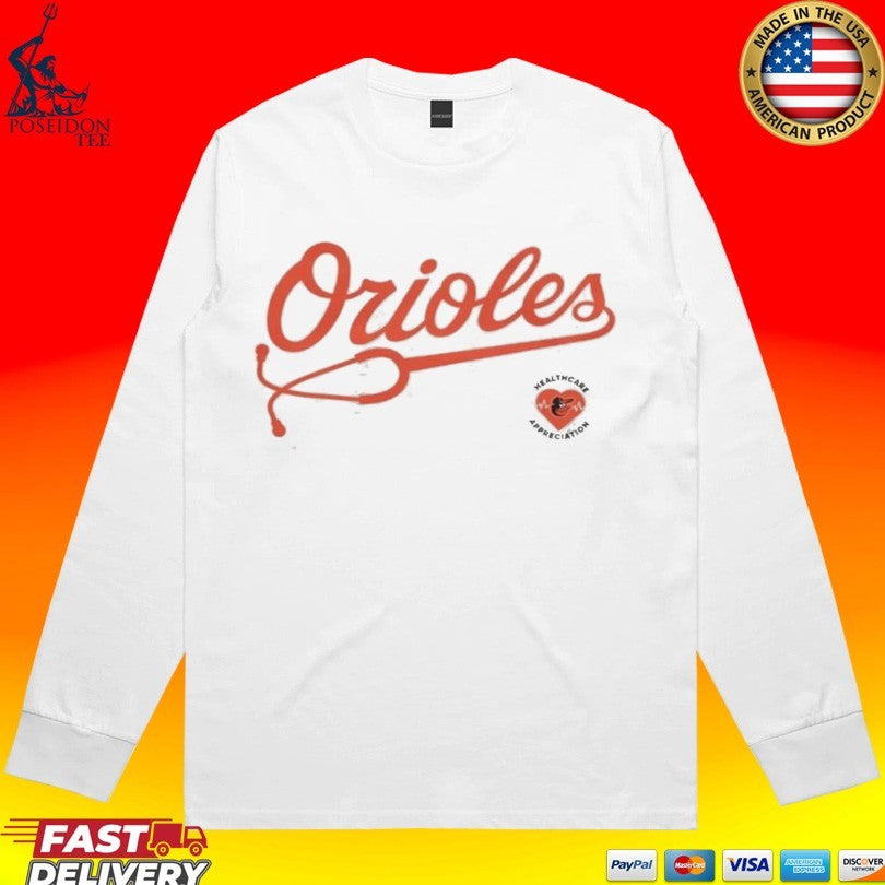 Orioles Healthcare Appreciation Night 2026 Stadium Inspired T-shirt