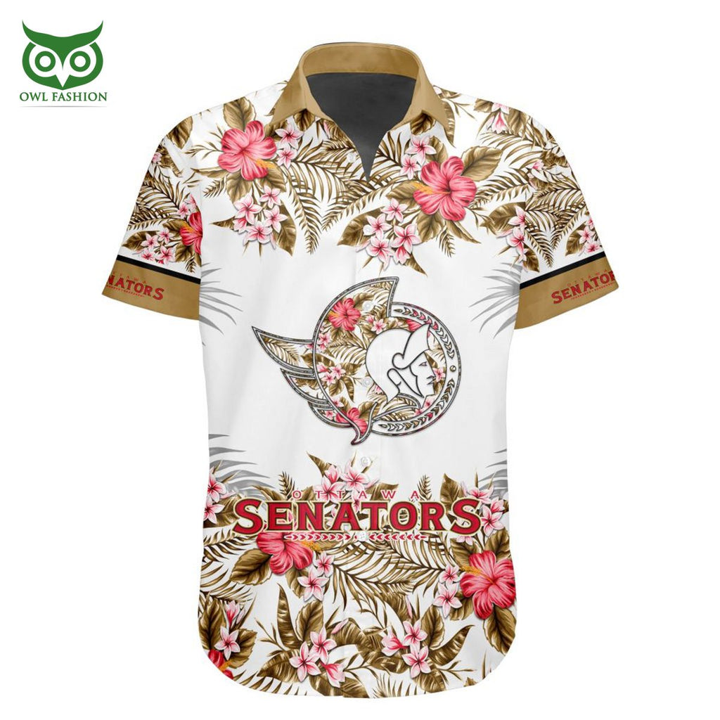 Ottawa Senators NHL Team Beach Vibe Hawaiian Shirt