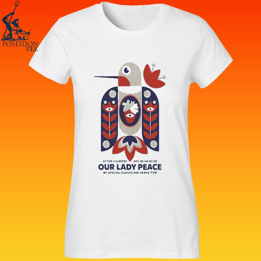 Our Lady Peace At The Fillmore Detroit On April 2 2026 T-shirt