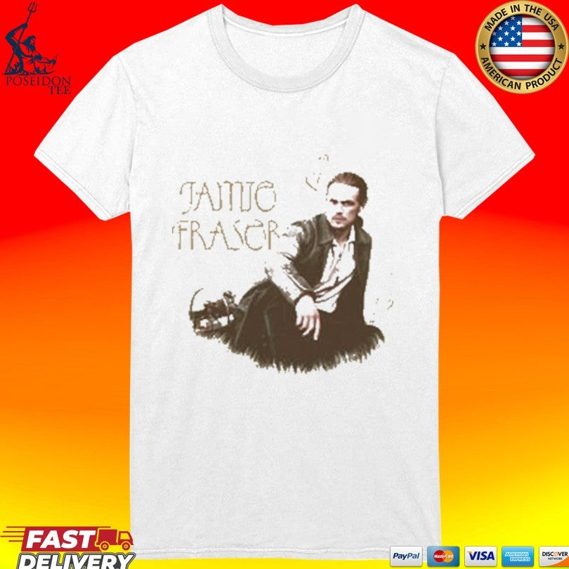 Outlander Jamie Fraser Fan Club T-shirt