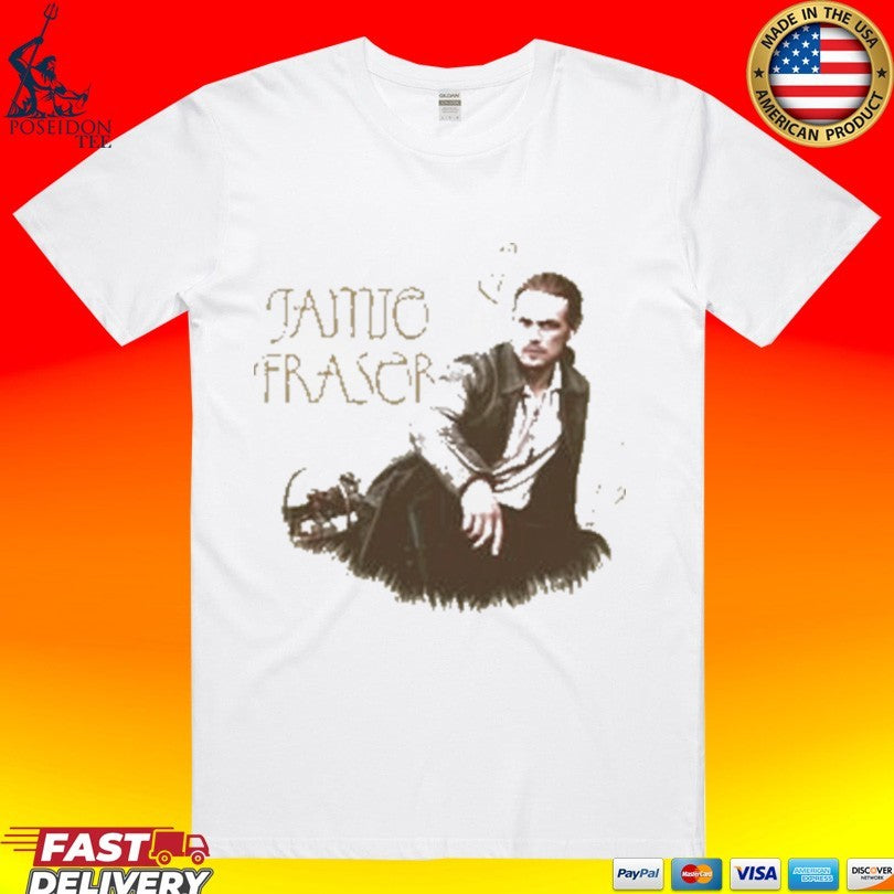 Outlander Jamie Fraser Fan Club T-shirt