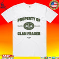 Outlander Property Of Clan Fraser T-shirt