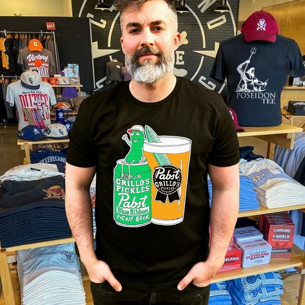 Pabst Blue Ribbon X Grillo’s Spear Beer T-shirt