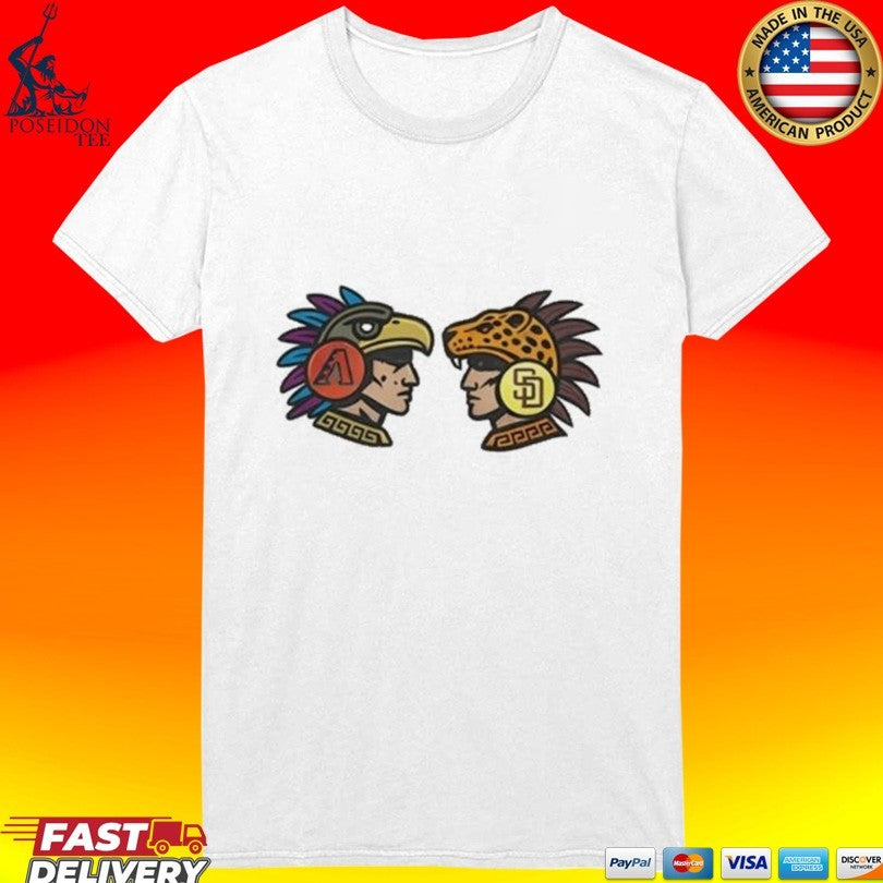 Padres X Diamondbacks 2026 World Tour Mexico City Series T-shirt