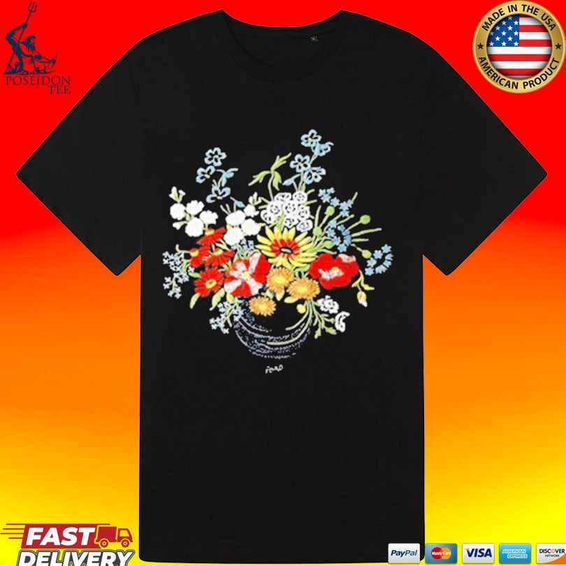 Paige Bueckers Okc Embroidered Flower T-shirt
