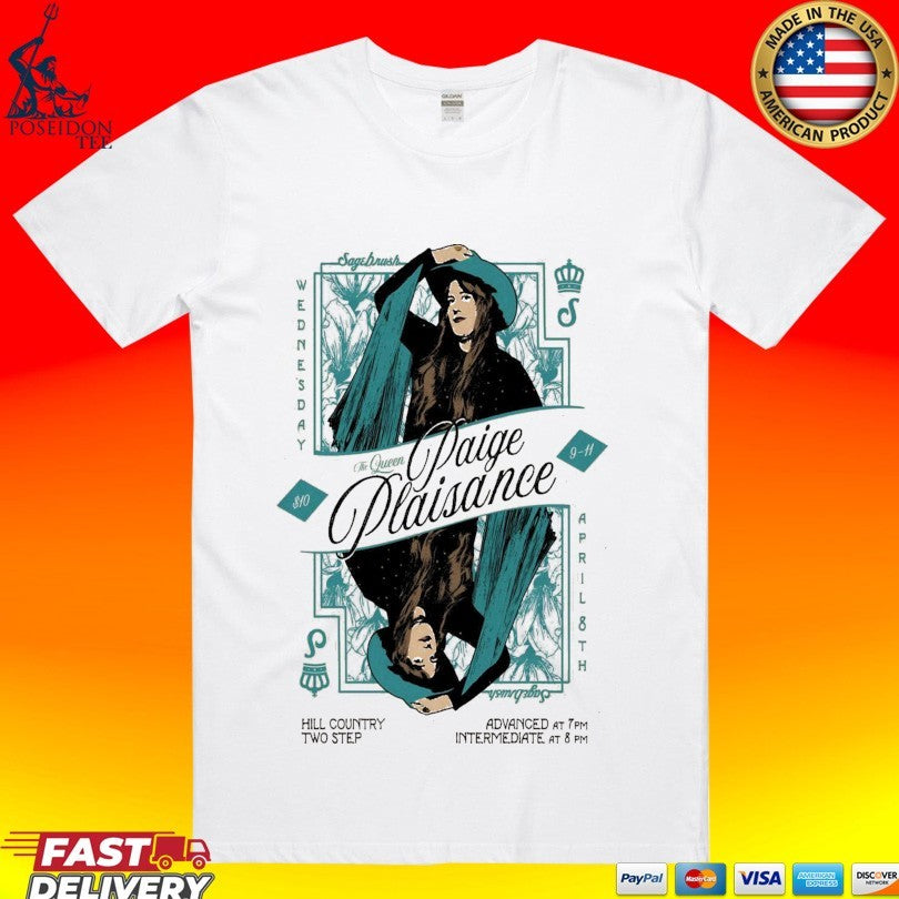 Paige Plaisance 4 8 2026 Austin Tx T-shirt