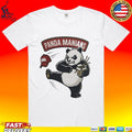 Panda Manians Kung Fu Panda Noodle Box Mascot Athletic Sports Mascot T-shirt