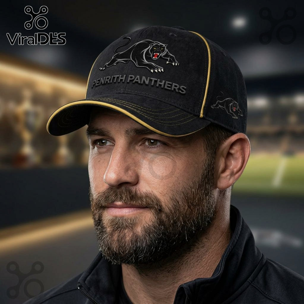 Panthers Penrith League Premium Embroidered Sports Baseball Cap