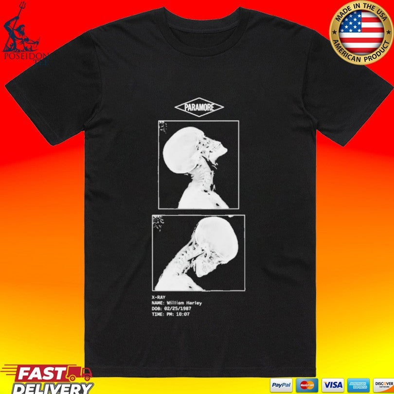 Paramore Headbang X-ray T-shirt