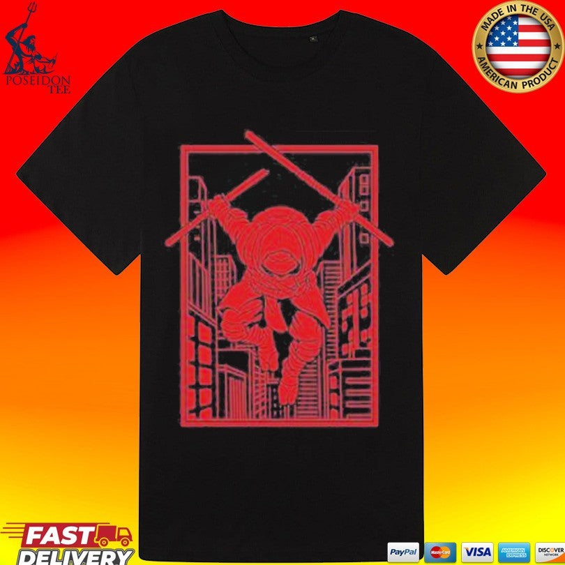 Paramount Games Bosslogic X Tmnt Last Ronin Title T-shirt