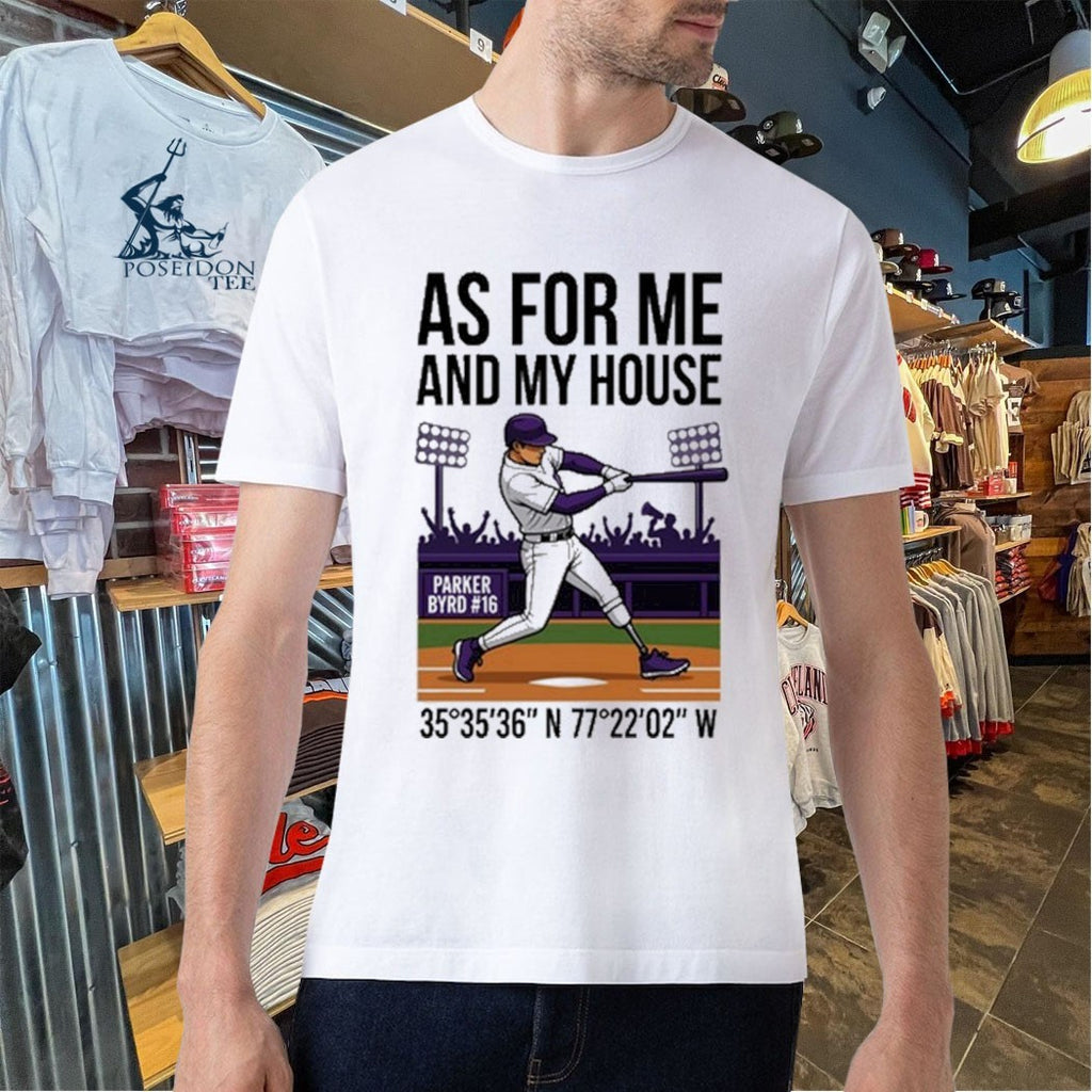 Parker Byrd # 16 As For Me And My House T-shirt