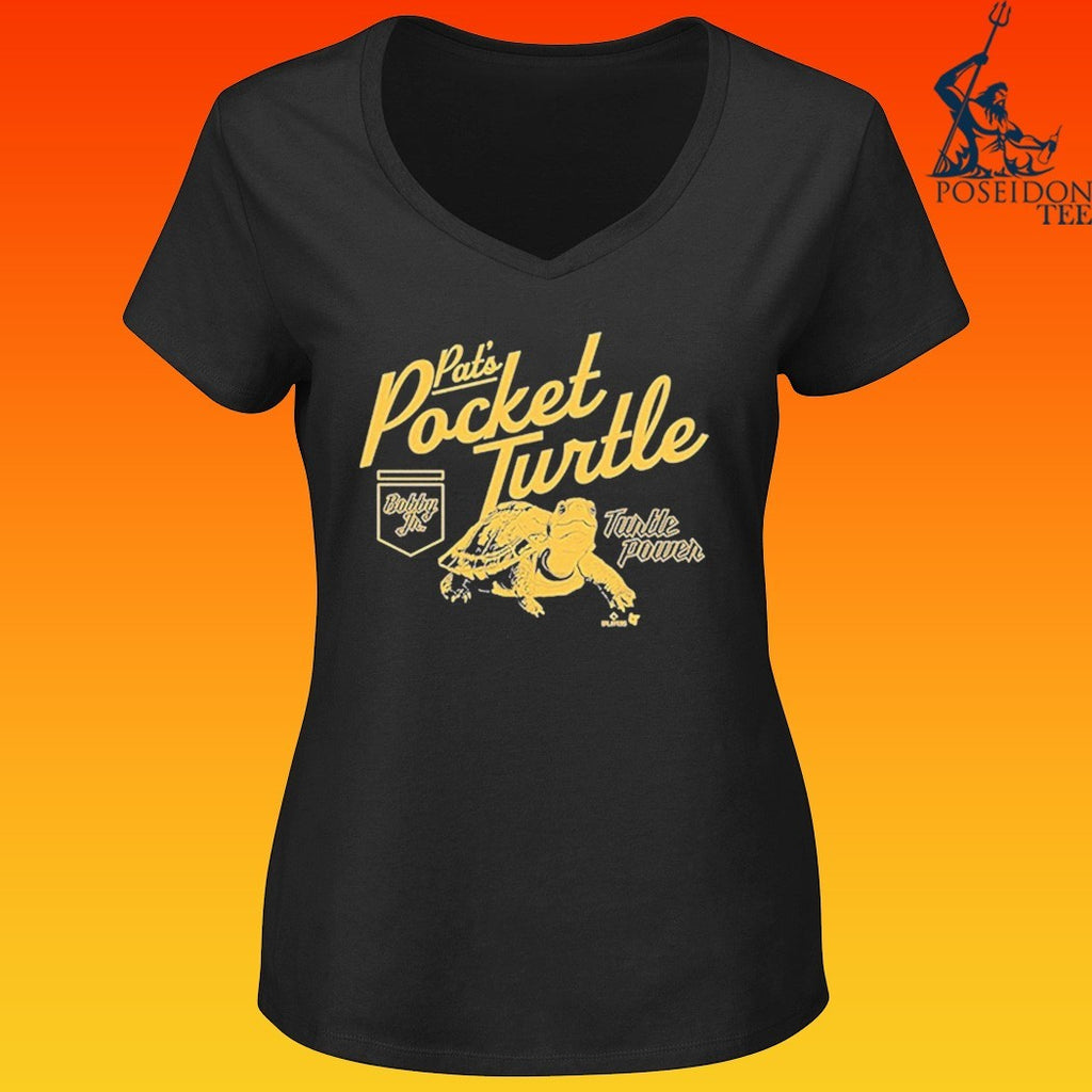 Pat Murphy Pocket Turtle Milwaukee Baseball T-shirt