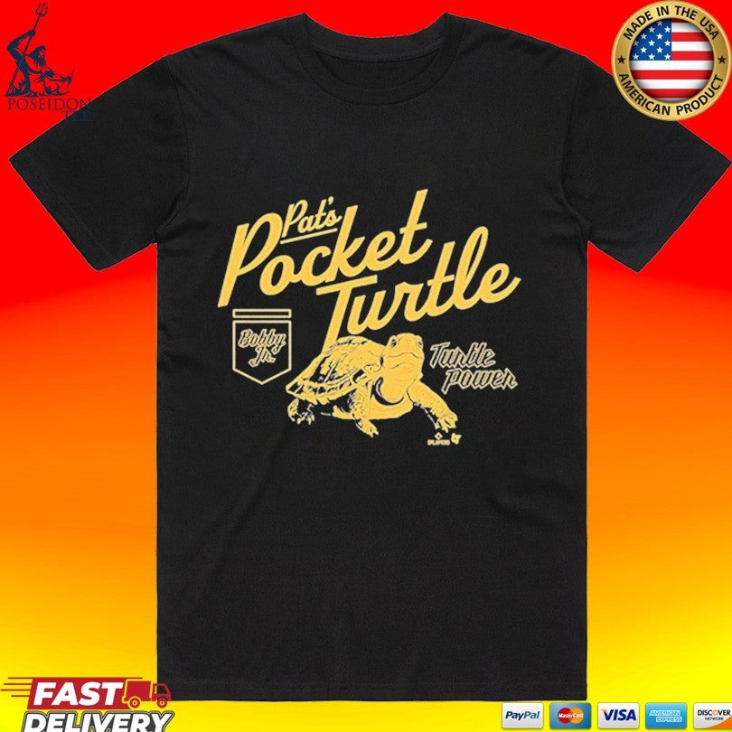Pat Murphy Pocket Turtle Milwaukee Baseball T-shirt