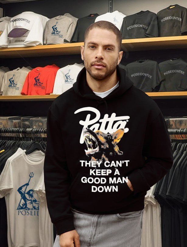Patta They Can’t Keep A Good Man Down Mens Bark T-shirt