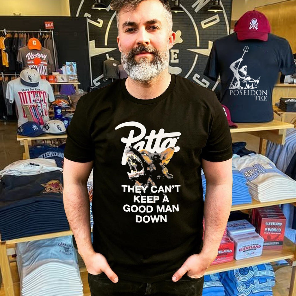 Patta They Can’t Keep A Good Man Down Mens Bark T-shirt