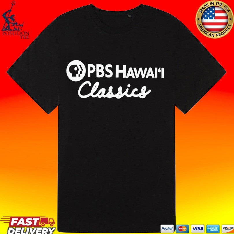 Pbs Hawai’i Classics Retro Public Tv T-shirt