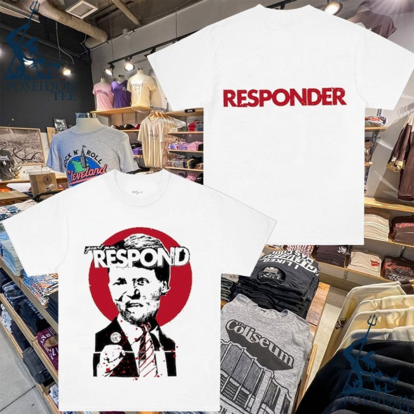 Pearl Jam Respond Responder T-shirt