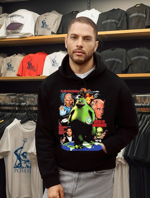 Pepe The Frog Ashtar Sheran Jeffrey Epstein T-shirt