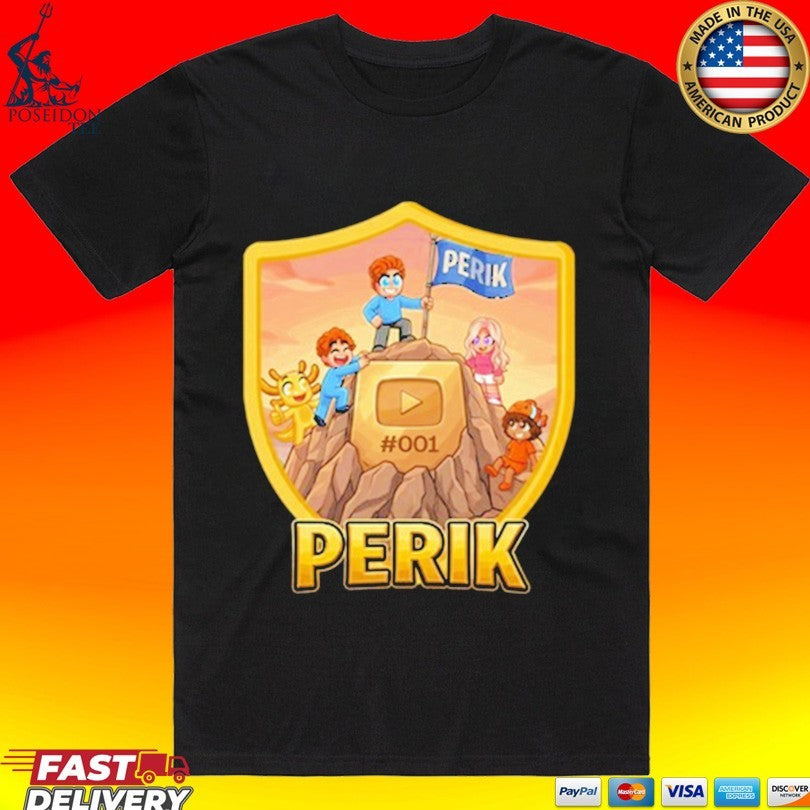 Perik 3 Års #001 Flag T-shirt