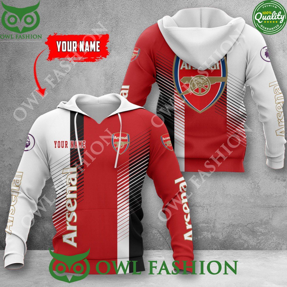 Personalized Arsenal F.C. Christmas For Fans 3D Hoodie