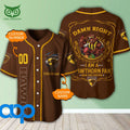 Personalized Damn Right Hawthorn Football Club 3D Baseball Jersey AFL Mascot