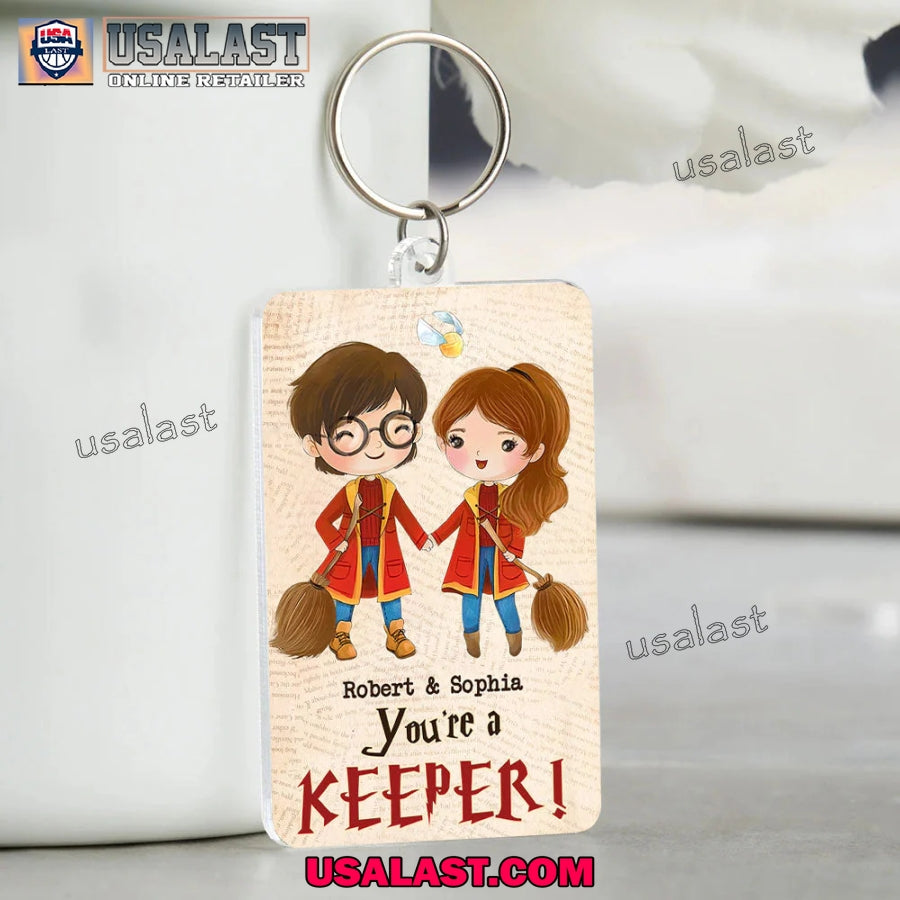 Personalized Gifts For Couple Acrylic Keychain, Hanging Ornament