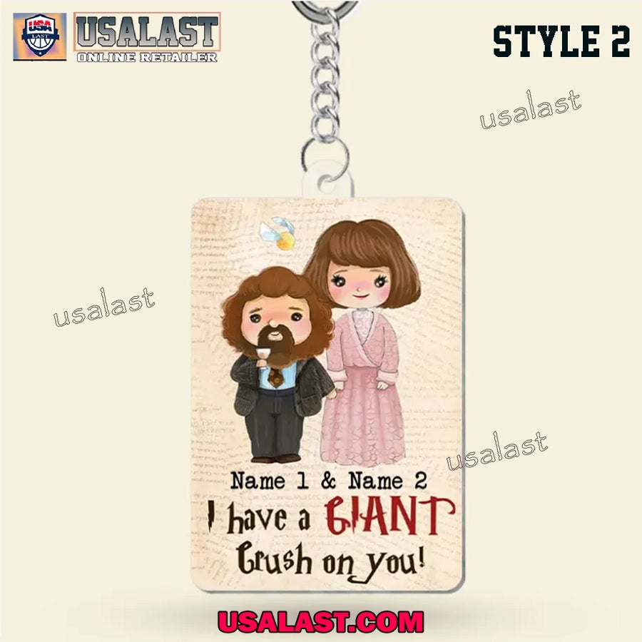 Personalized Gifts For Couple Acrylic Keychain, Hanging Ornament