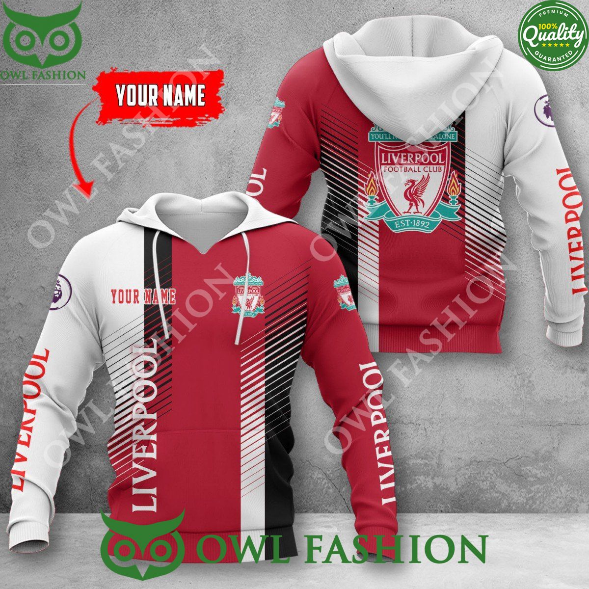 Personalized Liverpool F.C Christmas For Fans 3D Hoodie