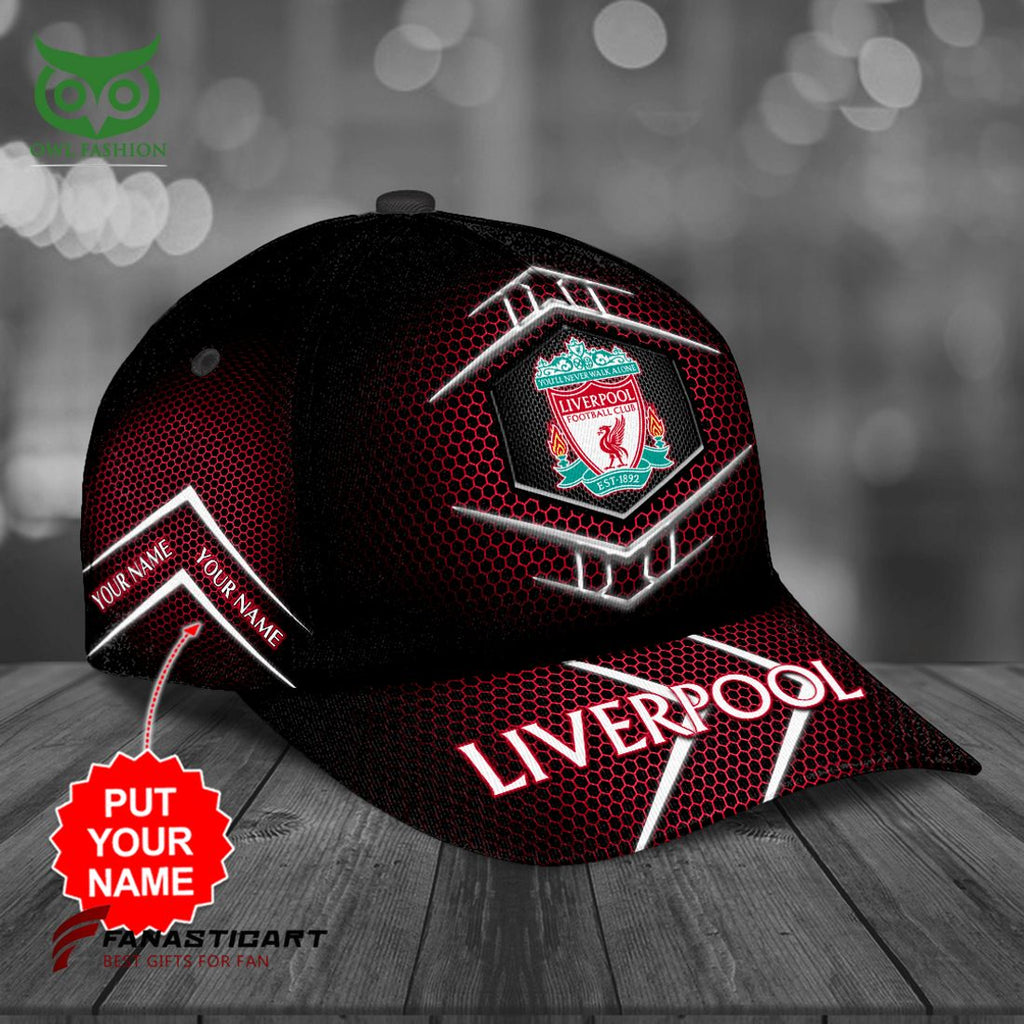 Personalized Liverpool FC Logo Premier League Classic Cap