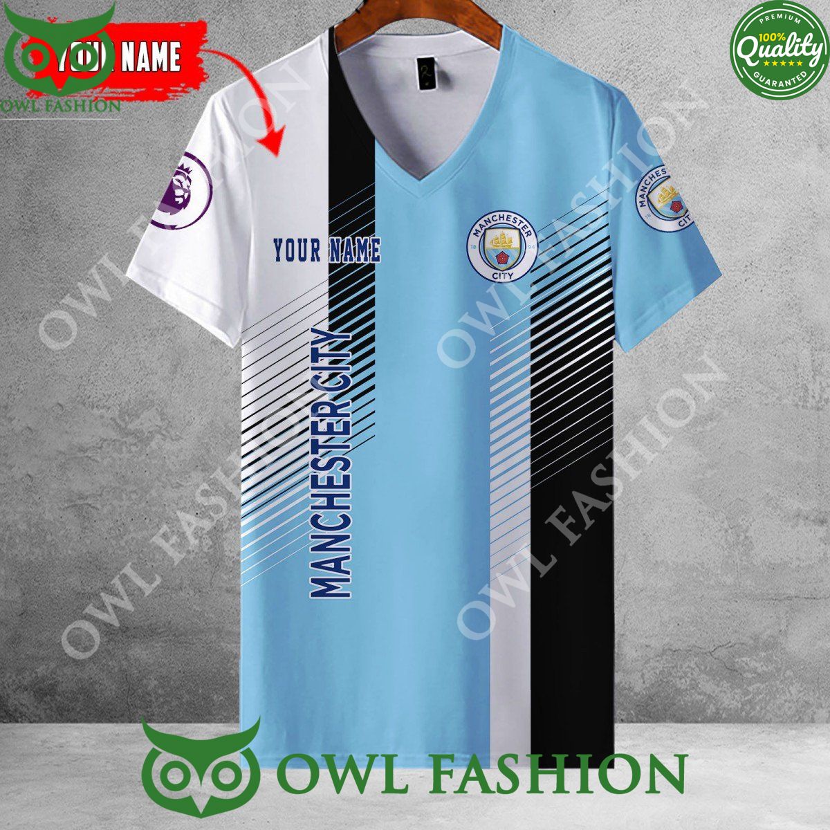 Personalized Manchester City F.C Christmas For Fans 3D Hoodie