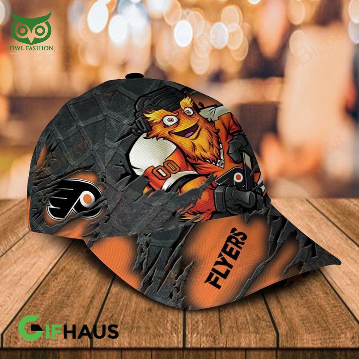Personalized Philadelphia Flyers Logo Classic Cap