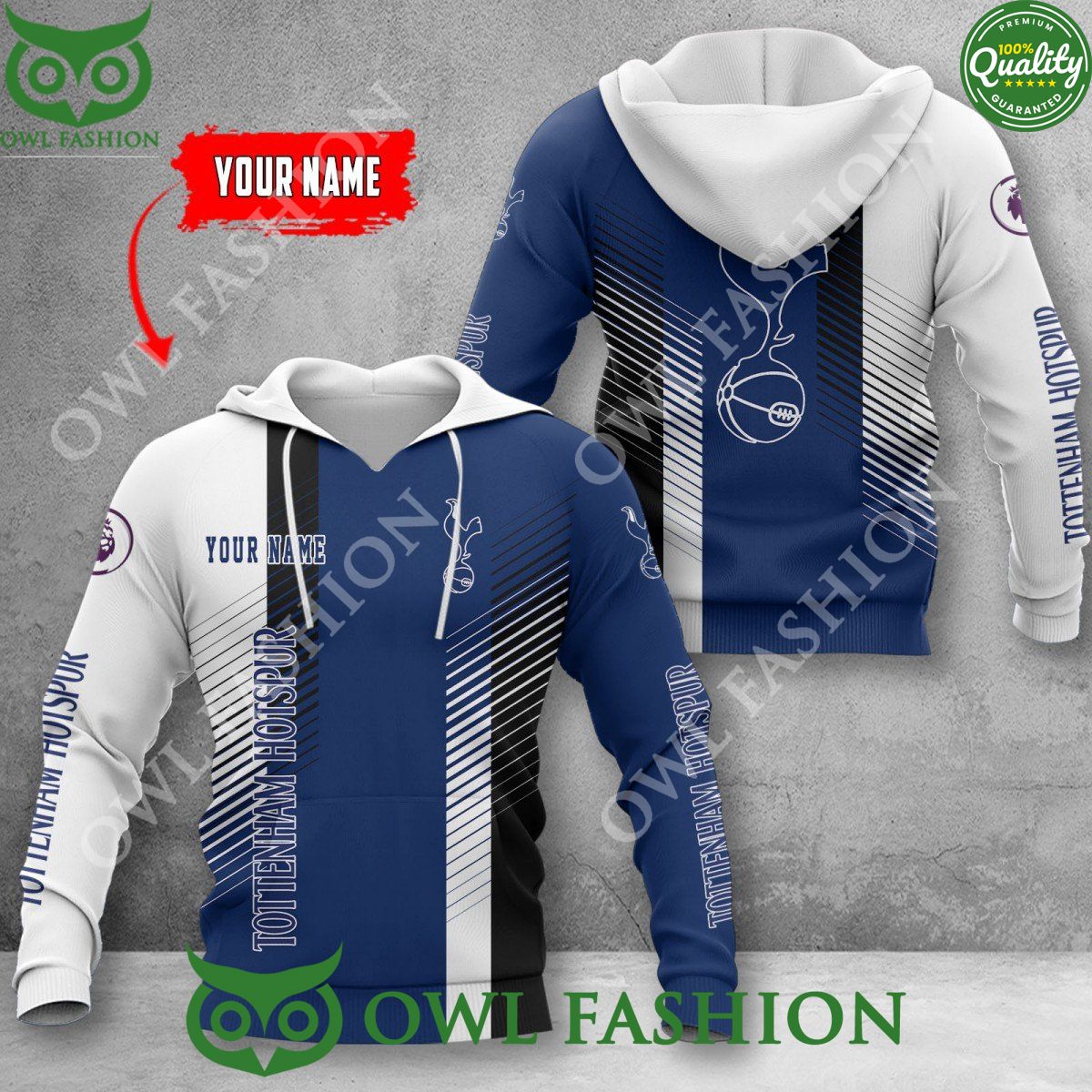 Personalized Tottenham Hotspur F.C Christmas For Fans 3D Hoodie