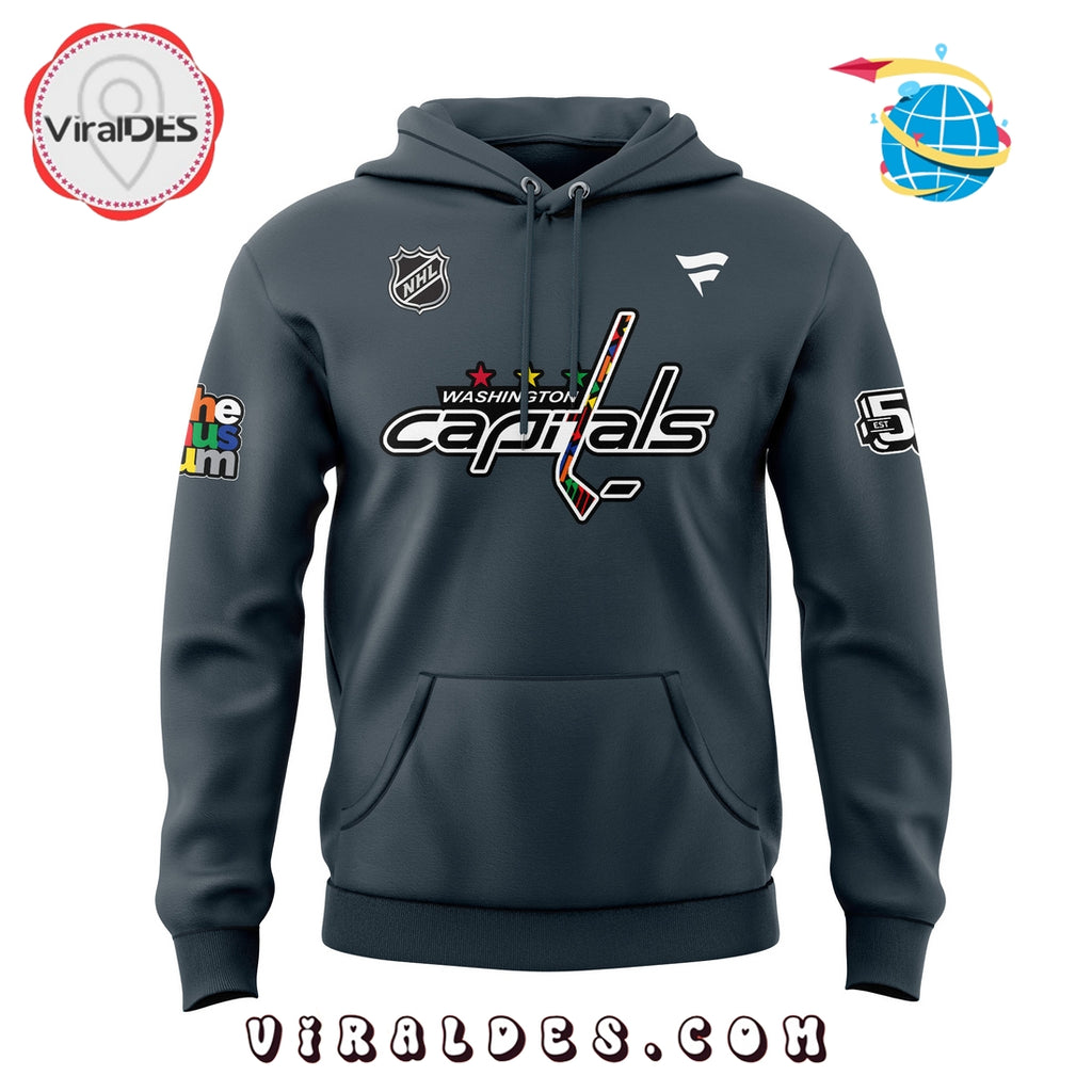 Personalized Washington Capitals Black History Month Hoodie