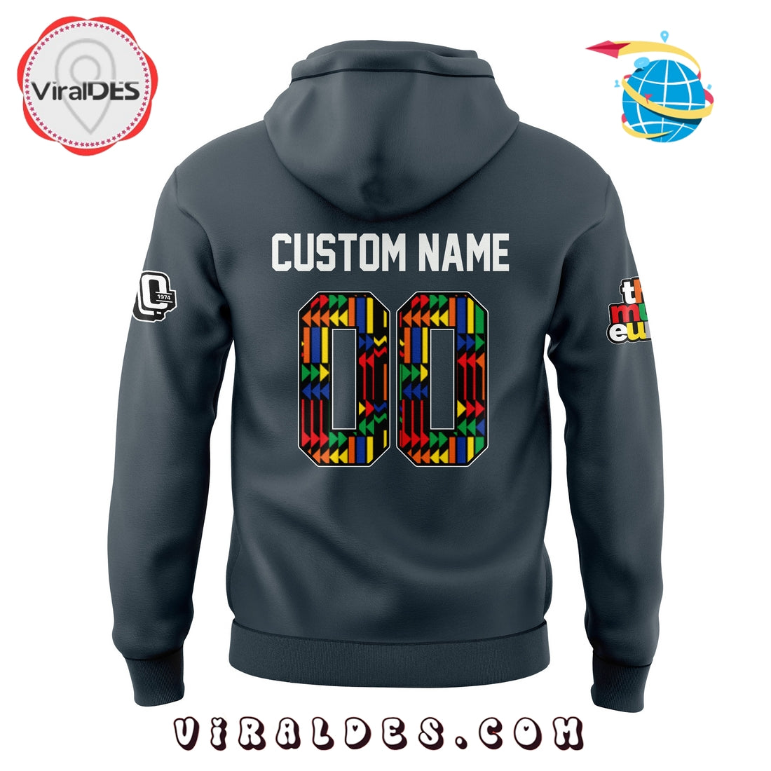 Personalized Washington Capitals Black History Month Hoodie