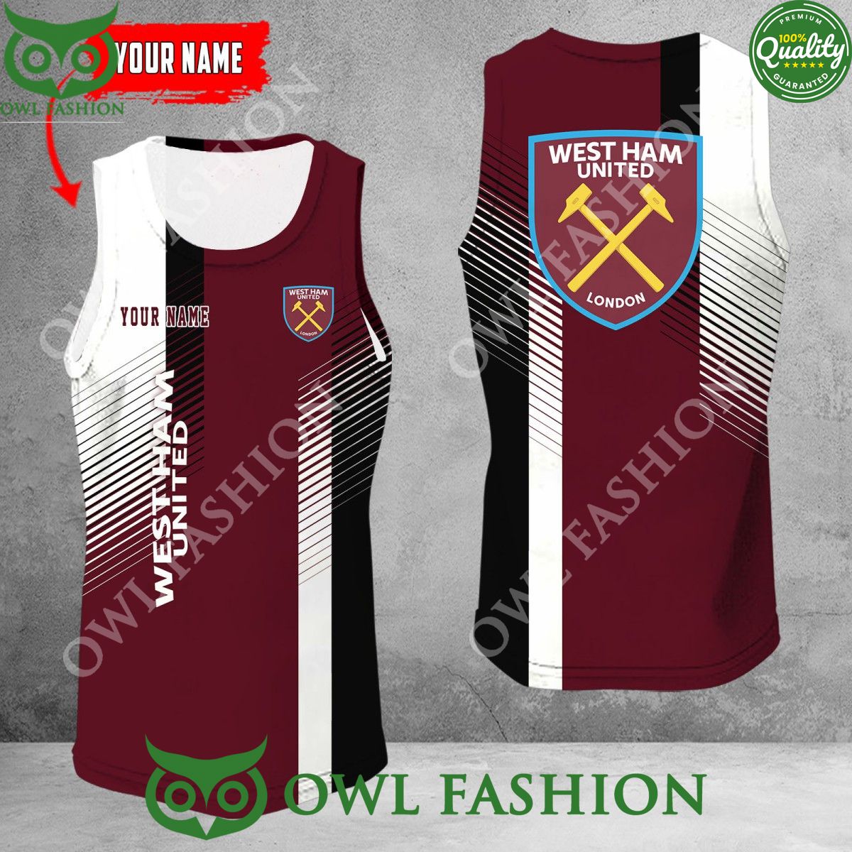 Personalized West Ham United F.C Christmas For Fans 3D hoodie