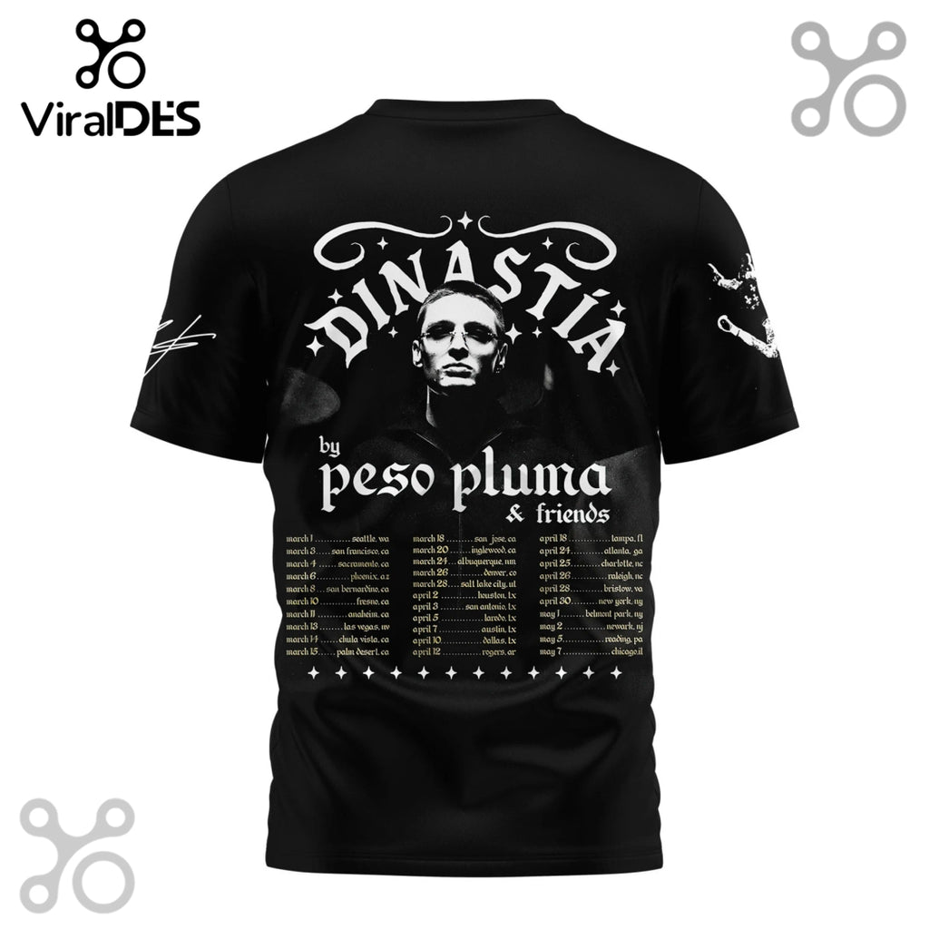 Peso Pluma By Peso Pluma & Friends 3D T-Shirt