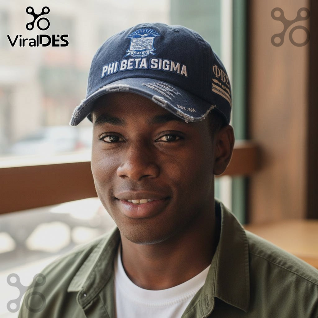 Phi Beta Sigma Fraternity – Brotherhood Scholarship Distressed Hat
